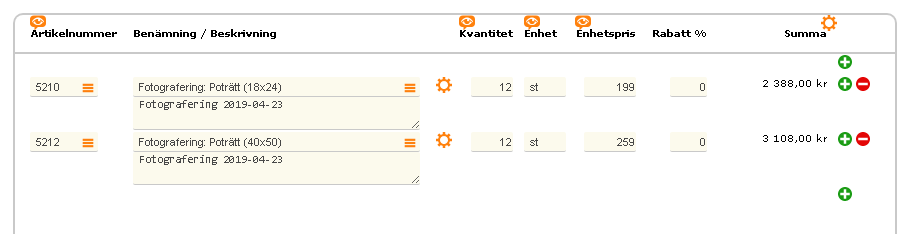 Aktivera tjänsten efaktura